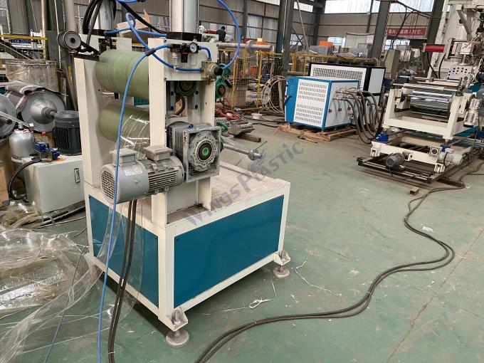 ماشین ساخت صفحه PET PS PC ماشین اکستروزن ورق پرده نرم پلاستیکی 4