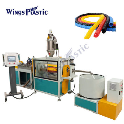 Hdpe Pp Pe Pvc هیدرولیک حلقه محافظ لوله محافظ لوله ساز ماشین تولید خط اکسترودر