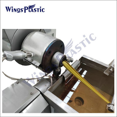 خط تولید شیلنگ جاروبرقی PVC EVA PE PP دستگاه اکستروژن لوله شیلنگ Eva