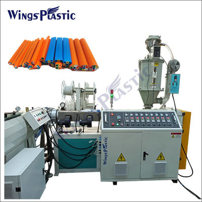پلاستیک HDPE یک دیوار لوله لوله نوری لوله نوری لوله ساخت ماشین اکستروژن