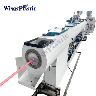 دستگاه اکستروژن لوله PPR خط تولید LDPE HDPE PPR 150-220 کیلوگرم در ساعت