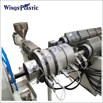 تجهیزات خروجی لوله های hdpe pp ppr ماشین آلات خروجی لوله های آب گاز پلاستیکی