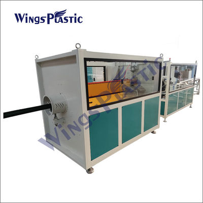 خط لوله اکستروژن آب 75-160 میلی متر ماشین ساخت لوله HDPE Ldpe