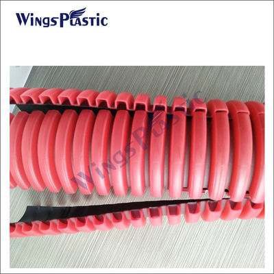 دستگاه لوله زهکشی راه راه DWC دو جداره HDPE