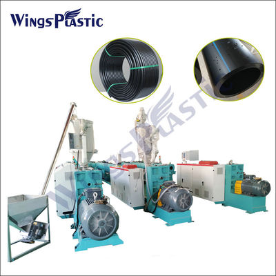 دستگاه اکسترودر لوله HDPE 380V/50Hz 20-110mm پیچ قطر 301 پیچ نسبت L/D