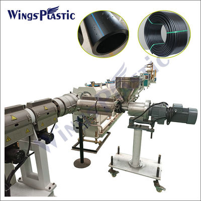دستگاه اکسترودر لوله HDPE 380V/50Hz 20-110mm پیچ قطر 301 پیچ نسبت L/D