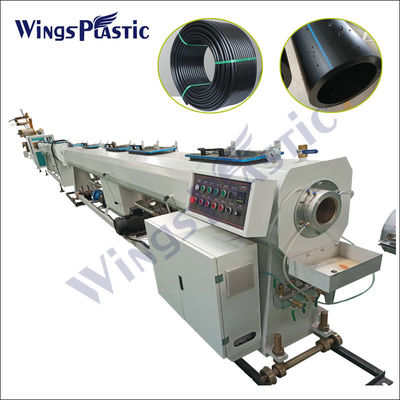دستگاه اکسترودر لوله HDPE 380V/50Hz 20-110mm پیچ قطر 301 پیچ نسبت L/D