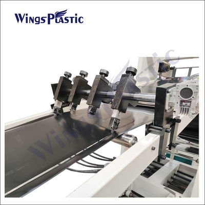 ورق پی وی سی HDPE LDPE HIPS ساخت دستگاه اکستروژن ورق ضد آب PE PVC EVA
