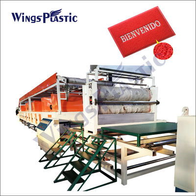 ماشین ساخت تشک پلاستیکی 1200 میلی متری PVC Door Making Machine Coushion Mat
