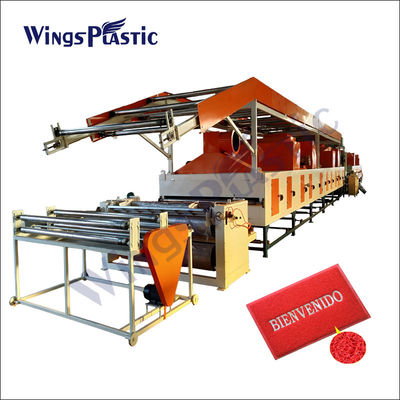 ماشین ساخت تشک پلاستیکی 1200 میلی متری PVC Door Making Machine Coushion Mat