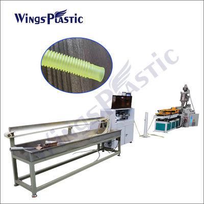 ماشین آلات ساخت خط اکستروژن لوله های راه راه نایلون PE PP PVC