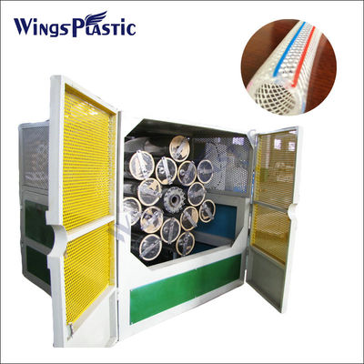 ماشین آلات ساخت شیلنگ آبیاری باغ PVC خط اکستروژن لوله تقویت شده با فیبر PVC
