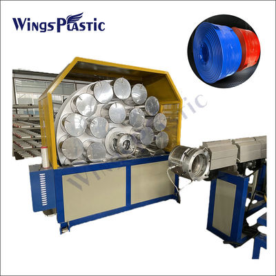 خط تولیدی لوله های صاف 65 میلی متری Pvc / خط اکستروژن لوله های آتش افروخته با فیبر Pvc