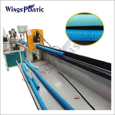 پلاستیک PVC EVA استخر شنا لچکدار تمیز کردن لوله Extruder ساخت ماشین خط تولید