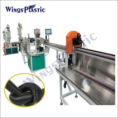 پلاستیک PVC EVA استخر شنا لچکدار تمیز کردن لوله Extruder ساخت ماشین خط تولید