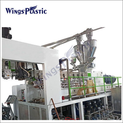 دستگاه اکسترودر ورق کامپیوتری PET EVA PS قالب T-Die Plastic PET