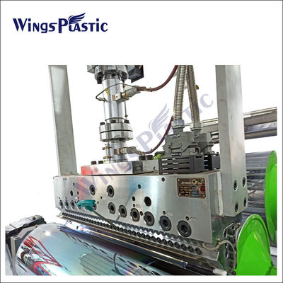 دستگاه اکسترودر ورق کامپیوتری PET EVA PS قالب T-Die Plastic PET