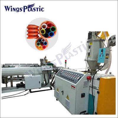 دستگاه اکستروژن لوله فیبر نوری لوله میکرو داکت HDPE پلاستیکی