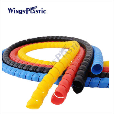 دستگاه اکسترودر شیلنگ محافظ PE Spiral Guard با سیستم کنترل PLC