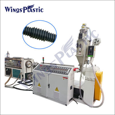 دستگاه ساخت لوله های لوله ای پلاستیکی 105kw 350kg/h