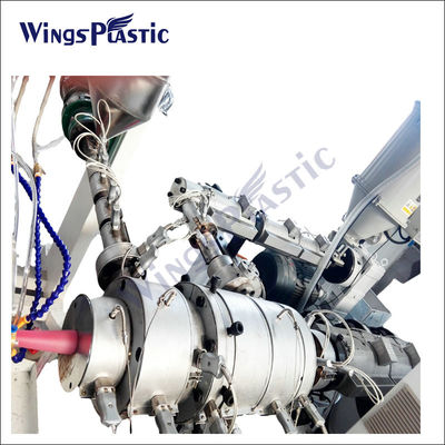 کنترل PLC دستگاه خروجی لوله HDPE PPR برای قطر لوله 20-110mm