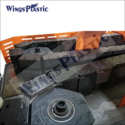 17m*2M*2.8m خط تولید لوله های لوله دار PE با سیستم کنترل PLC