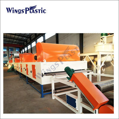 420kW قدرت موتور اصلی پودر PVC پودر PVC کویل حلقه مات اکسترودر ماشین