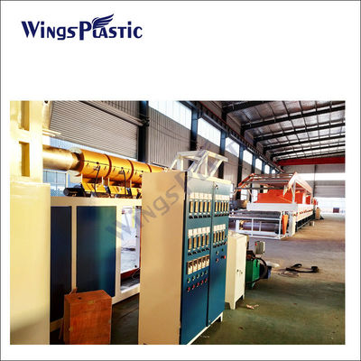 ماشین اکسترودر پلاستیکی Pvc Coil Mat Extrusion Machine برای خط تولید محصولات ماشین