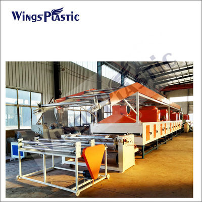 ماشین ساخت کفپوش دو رنگ PVC مدل شماره SJ100/30 ضخامت 10-19mm