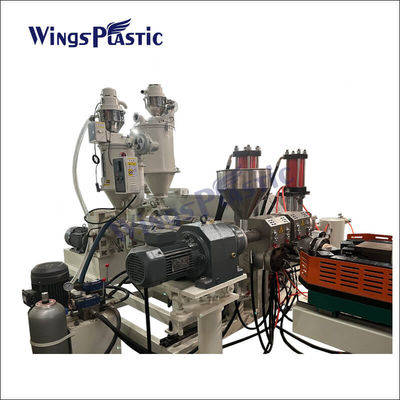 پی وی سی HDPE PE PP PA Single Double Wall Corrugated Electrical Conduit Pipe Extruder (پروژگر لوله های لوله های الکتریکی)