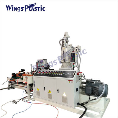 خط اکستروژن ماشین تولید لوله های لوله دار پلاستیکی Hdpe Pvc