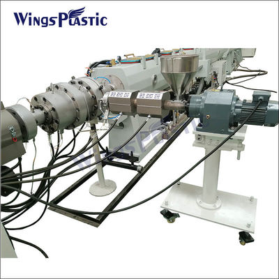 5-200mm پلاستیک HDPE PE PP لوله اکستروژن خط تولید لوله PE ساخت ماشین