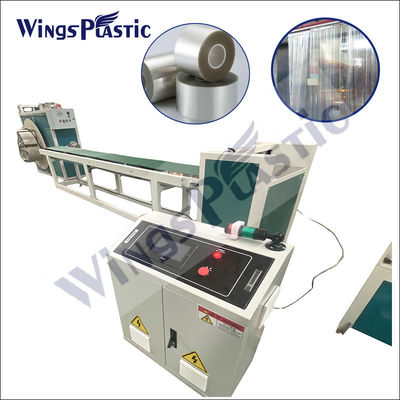 بازیافت شده PS PC PET پلاستیک پرده ورق ماشین کوچک Extruder با سیستم کنترل PLC