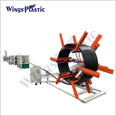 دستگاه ساخت لوله های پلاستیکی PE HDPE