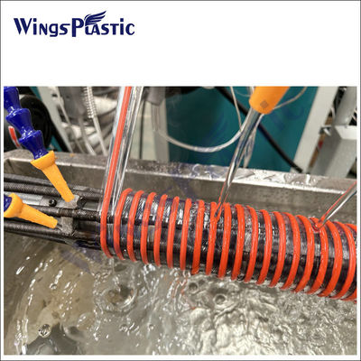 خط تولید لوله آب مکش PVC خط اکستروژن لوله چرخش PVC با قیمت کارخانه