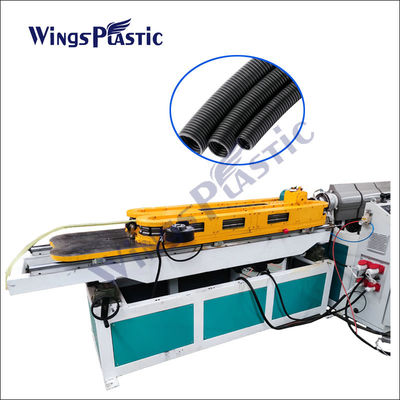 دستگاه اکسترودر لوله پلاستیکی PE PP PA PVC دستگاه ساخت لوله راه راه